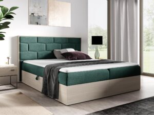 miniaturka Drewniane Łóżko CORSO Kontynentalna Prostota