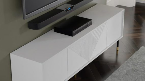 miniaturka Szafka RTV Cora 180 cm z Ozdobnymi Frontami