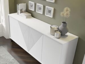 miniaturka Komoda Cora z Pozłacanymi Nóżkami Przestronna