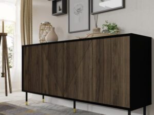 miniaturka Komoda Cora z Pozłacanymi Nóżkami Przestronna