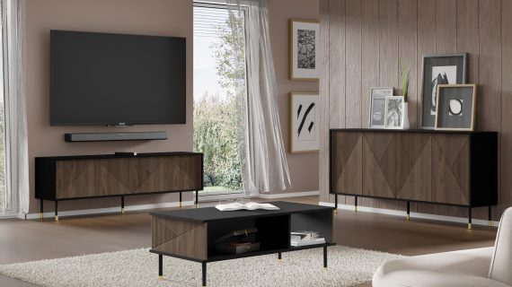 miniaturka Komoda Cora Czterodrzwiowa do Salonu