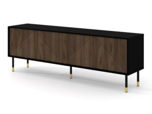 miniaturka Szafka RTV Cora 180 cm z Ozdobnymi Frontami