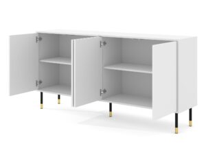 miniaturka Komoda Cora z Pozłacanymi Nóżkami Przestronna