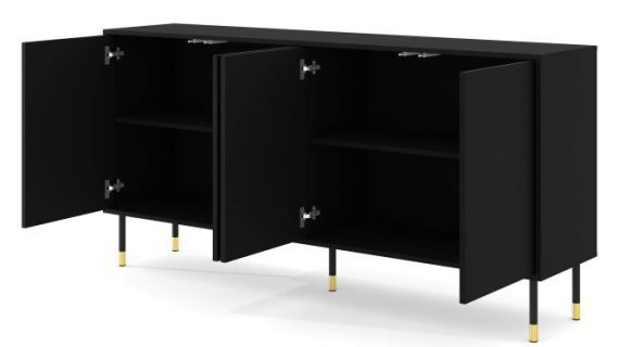 miniaturka Komoda Cora z Pozłacanymi Nóżkami Przestronna