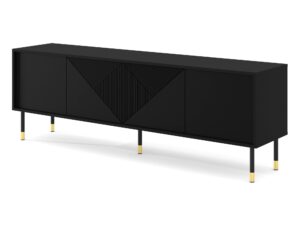 miniaturka Szafka RTV Cora 180 cm z Ozdobnymi Frontami