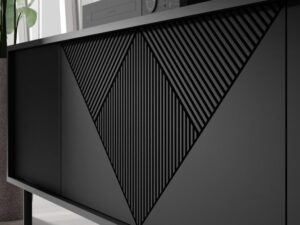 miniaturka Komoda Cora z Pozłacanymi Nóżkami Przestronna