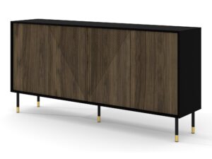 miniaturka Komoda Cora z Pozłacanymi Nóżkami Przestronna