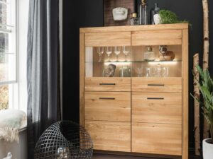 miniaturka Kredens Solis I Elegancja i Styl Naturalnego Dębu do Jadalni