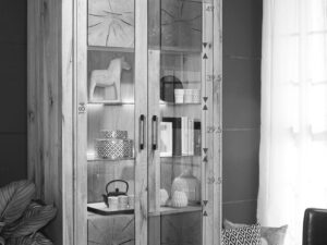 miniaturka Podwójna Witryna Lux Efektowna z Litego Dębu