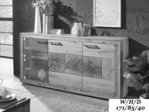 miniaturka Duża Komoda Lux Funkcjonalna Przestrzeń z Dębu