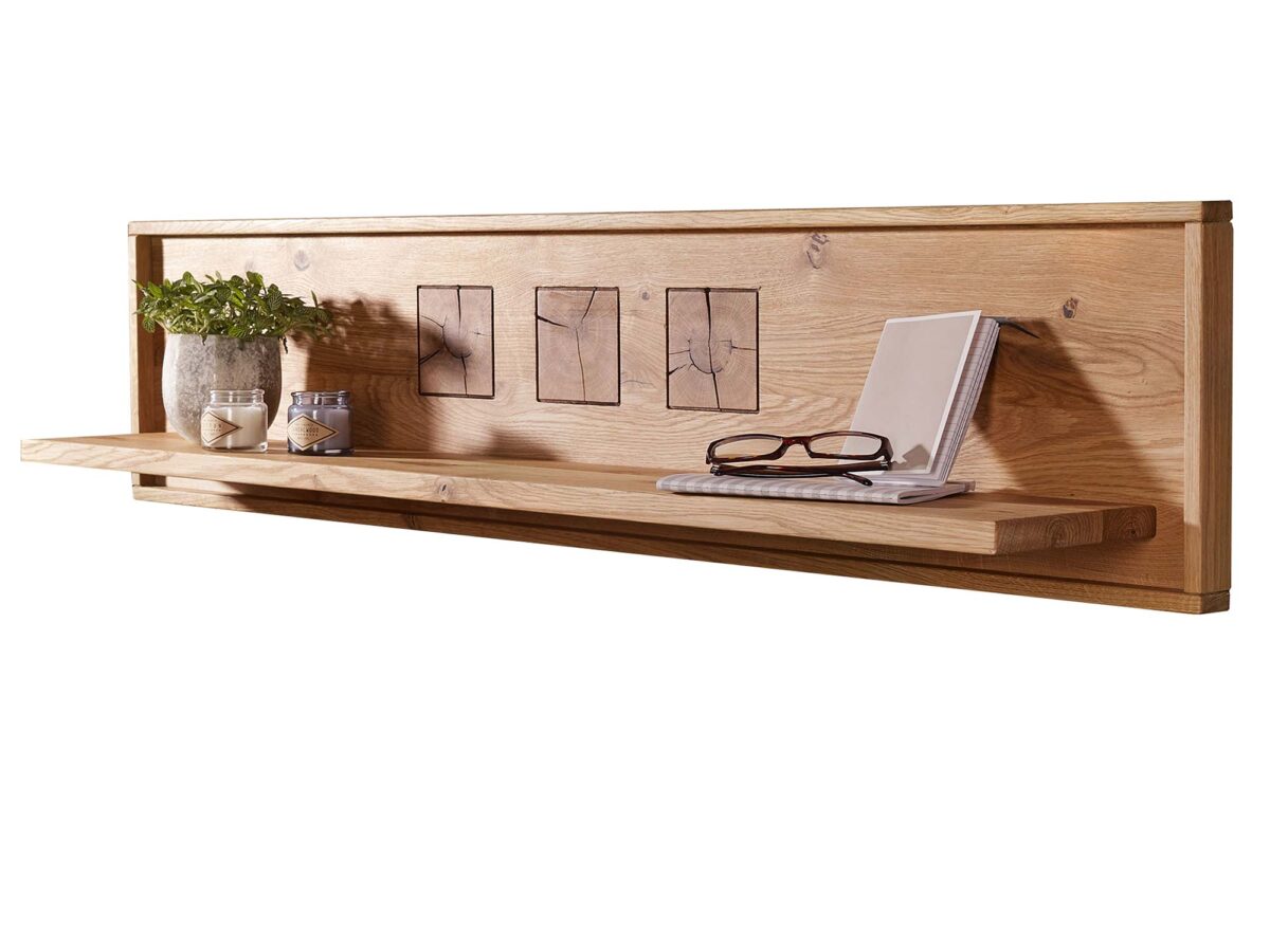 Dębowa Półka Wisząca Lux Stylowy Akcent na Ścianie