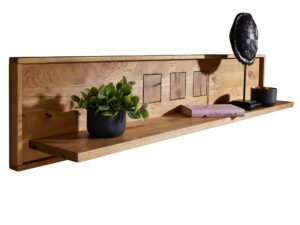 Półka Wisząca Lux II Dębowa Nowoczesny Styl