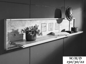 miniaturka Półka Wisząca Lux II Dębowa Nowoczesny Styl