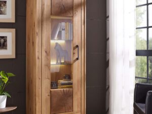 miniaturka Witryna Lux Stylowa Ekspozycja z Drewna Dębowego