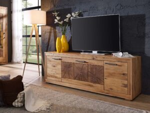 miniaturka Szafka RTV Lux Dąb dla Współczesnych Wnętrz