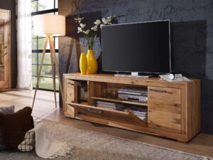 miniaturka Szafka RTV Lux Dąb dla Współczesnych Wnętrz