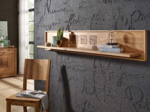 miniaturka Półka Wisząca Lux III Lity Dąb do Dekoracji