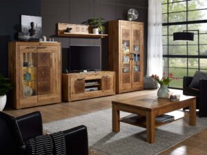 miniaturka Podwójna Witryna Lux Efektowna z Litego Dębu