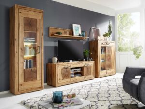 miniaturka Witryna Lux Stylowa Ekspozycja z Drewna Dębowego