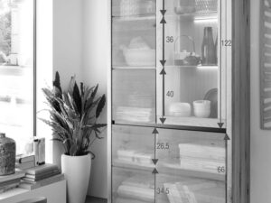 miniaturka Witryna II Opus Dębowa Ekspozycja na Dekoracje