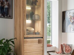 miniaturka Witryna Opus z Dębu Eleganckie Wykończenie