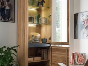 miniaturka Witryna Opus z Dębu Eleganckie Wykończenie