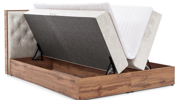 miniaturka Tapicerowane Łóżko DOLCI z Pojemnikiem na Pościel