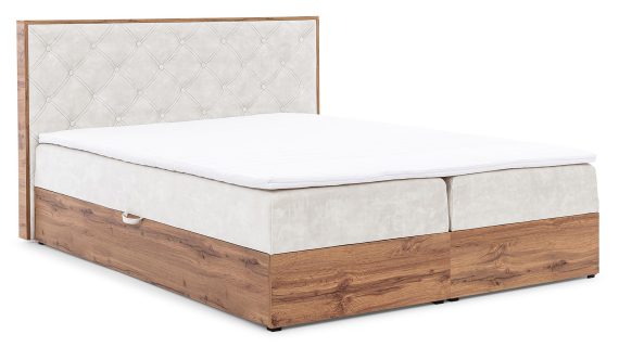 Tapicerowane Łóżko DOLCI z Pojemnikiem na Pościel