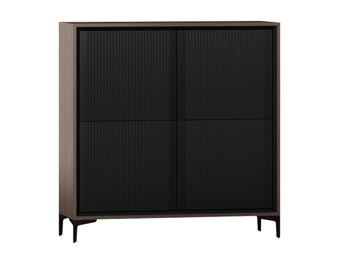 Wysoka Komoda z Ryflowaniem Linea LN08