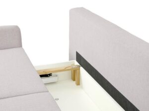 miniaturka Nowoczesna Kanapa Velluto z Ozdobnymi Nóżkami