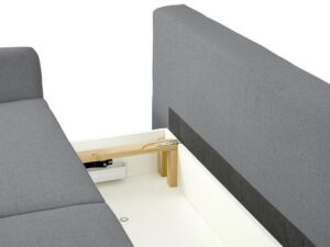 miniaturka Nowoczesna Kanapa Velluto z Ozdobnymi Nóżkami