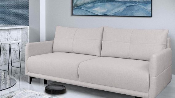 miniaturka Nowoczesna Kanapa Velluto z Ozdobnymi Nóżkami