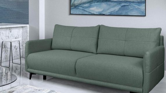 miniaturka Nowoczesna Kanapa Velluto z Ozdobnymi Nóżkami