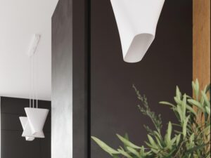 miniaturka Żyrandol Futurystyczny Biały WILLO 1