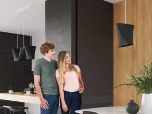 miniaturka Żyrandol Futurystyczny Biały WILLO 1