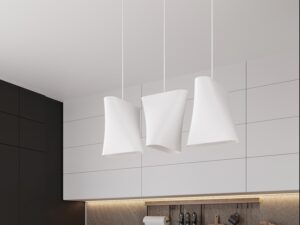 miniaturka Żyrandol Futurystyczny Biały WILLO 1