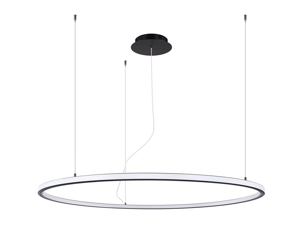 Żyrandol LED Designer Czarny Stellar 120