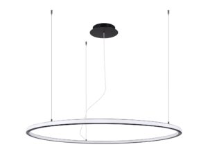 Żyrandol LED Elegancki Czarny Stellar 90