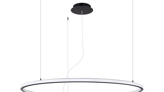 Żyrandol LED Designer Czarny Stellar 120