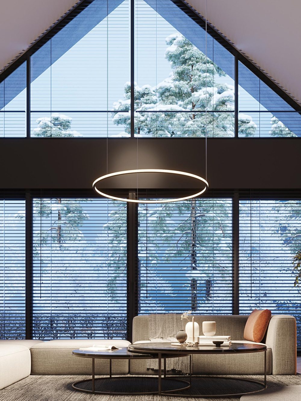 Żyrandol LED Designer Czarny Stellar 120 - obrazek 10