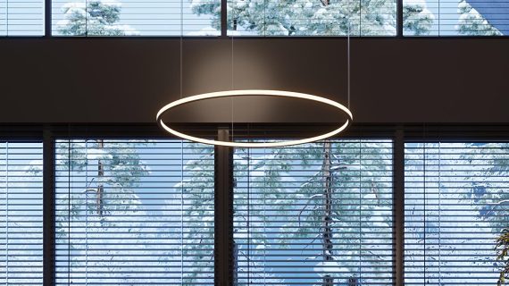 Żyrandol LED Designer Czarny Stellar 120 - obrazek 10
