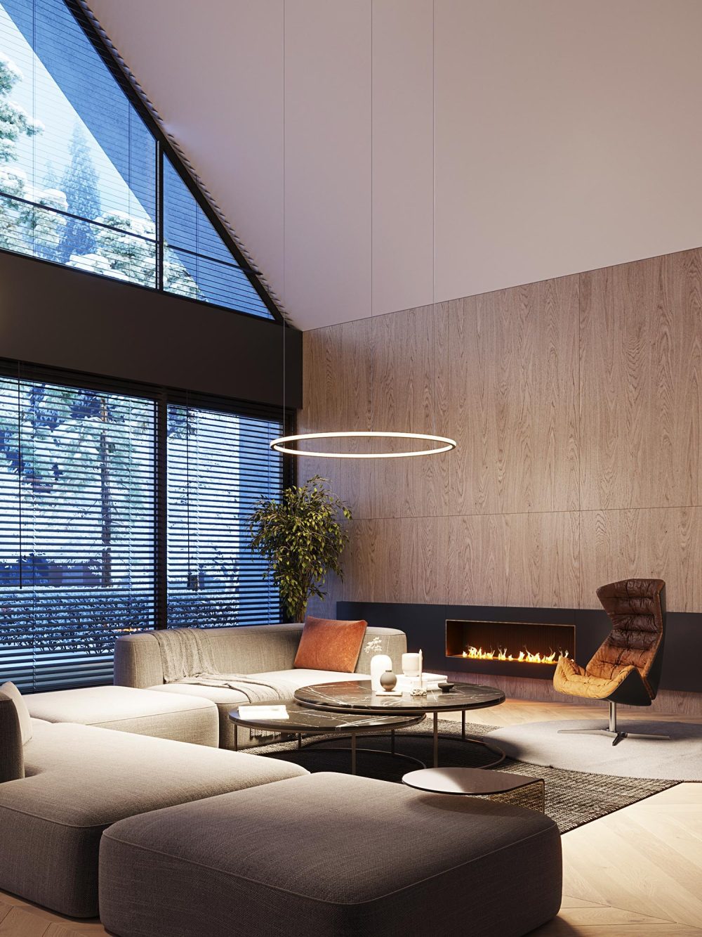 Żyrandol LED Designer Czarny Stellar 120 - obrazek 11
