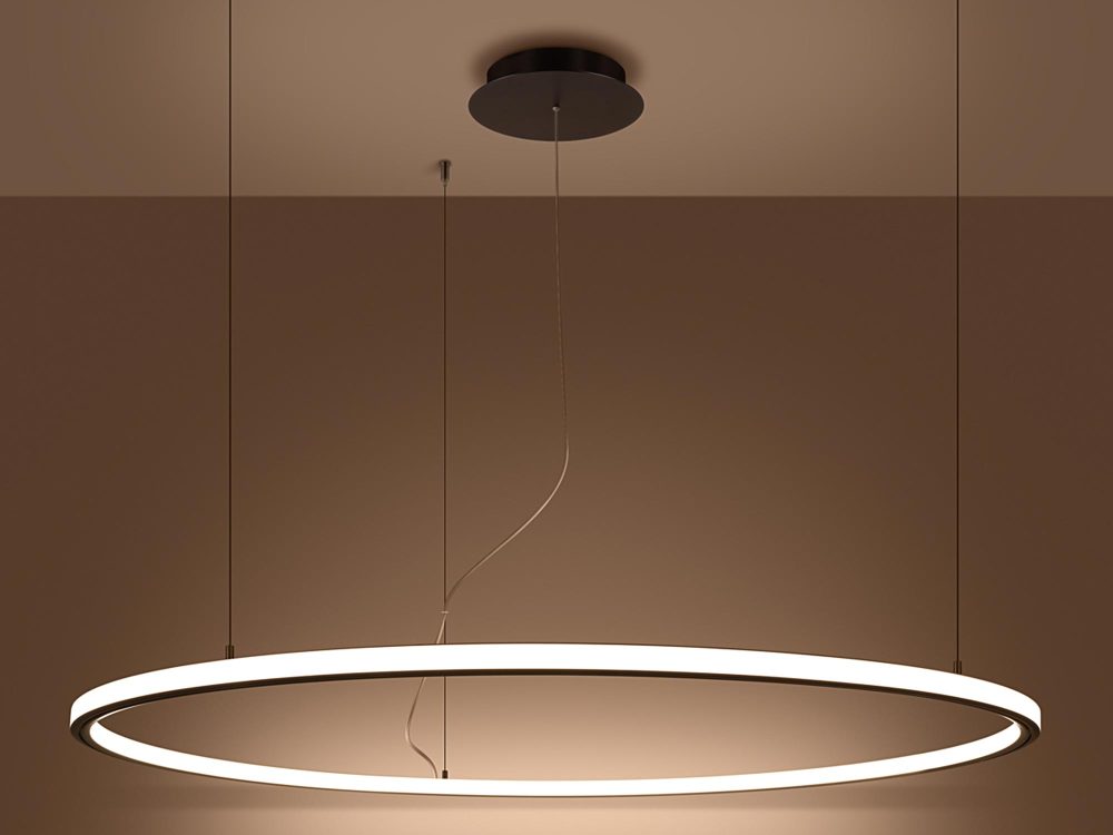 Żyrandol LED Designer Czarny Stellar 120 - obrazek 4