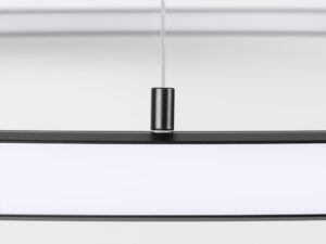 miniaturka Żyrandol LED Elegancki Czarny Stellar 90