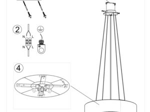 miniaturka Żyrandol SKY 50 Idealny do Nowoczesnych i Tradycyjnych Wnętrz