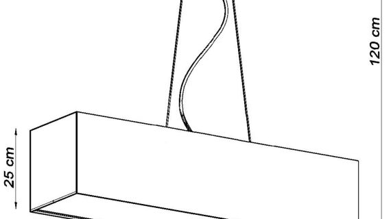 miniaturka Żyrandol Styl Nowoczesny 5 Żarówek STONE 120