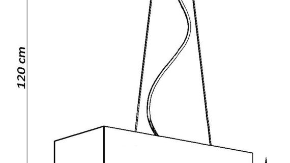 miniaturka Żyrandol Styl Tradycyjny 3 Żarówki STONE BIS 80