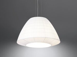 miniaturka Żyrandol Tradycyjny Tkanina Szkło RAYO 60