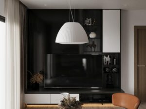 miniaturka Żyrandol Tradycyjny Tkanina Szkło RAYO 60