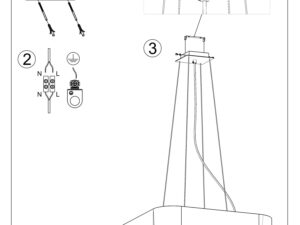 miniaturka Żyrandol o Uniwersalnym Kształcie UNITY 60